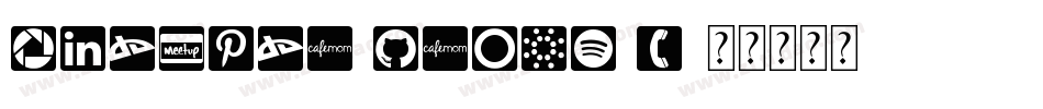 Olimpic Icons 1字体转换